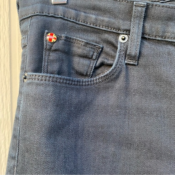 Hudson Colette Midrise Skinny Jeans, Color BLKl, Women’s 5 Pocket, Size 27 - Picture 4 of 13